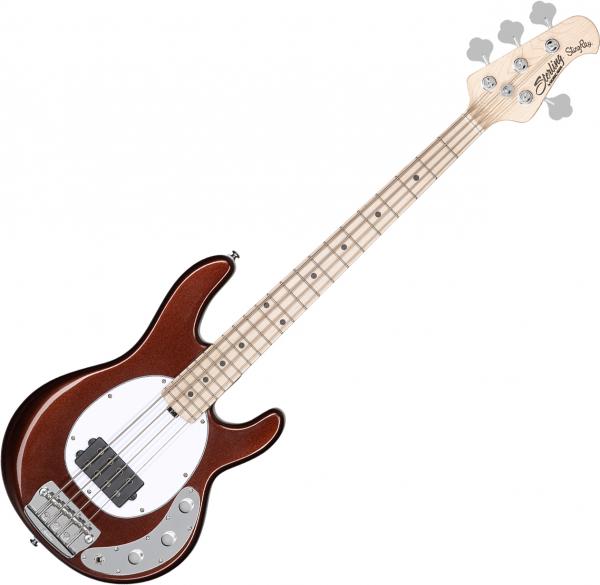 Bajo eléctrico para niños Sterling by musicman Stingray Short Scale RaySS4 (MN) - Dropped copper