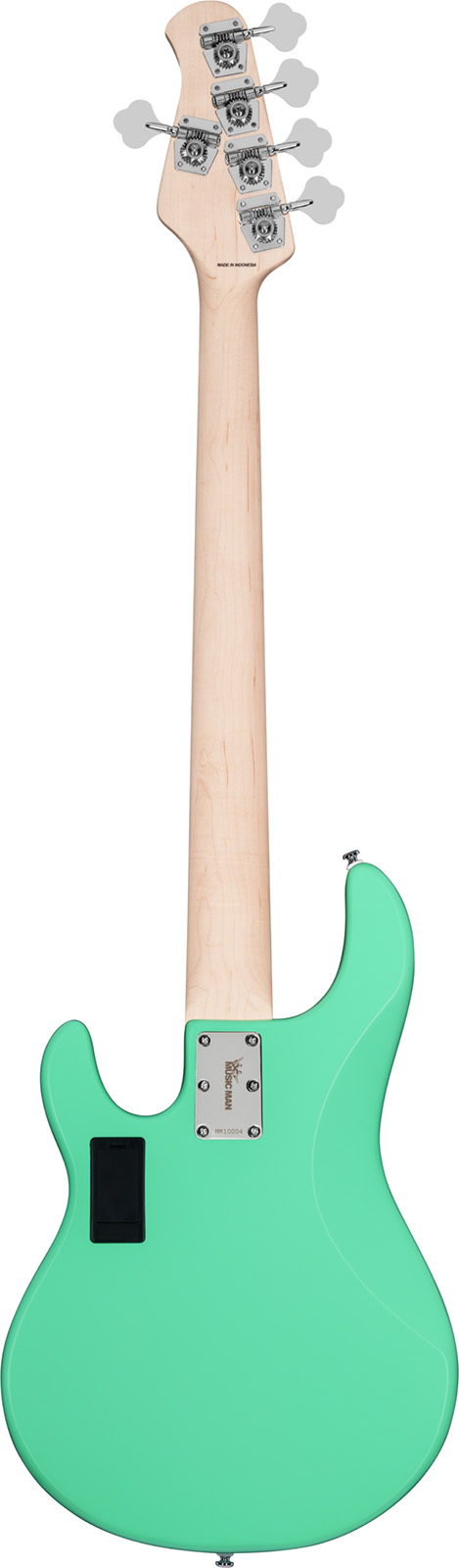 Sterling By Musicman Stingray4  5-cordes 1h Jat - Seafoam Green - Bajo eléctrico de cuerpo sólido - Variation 2