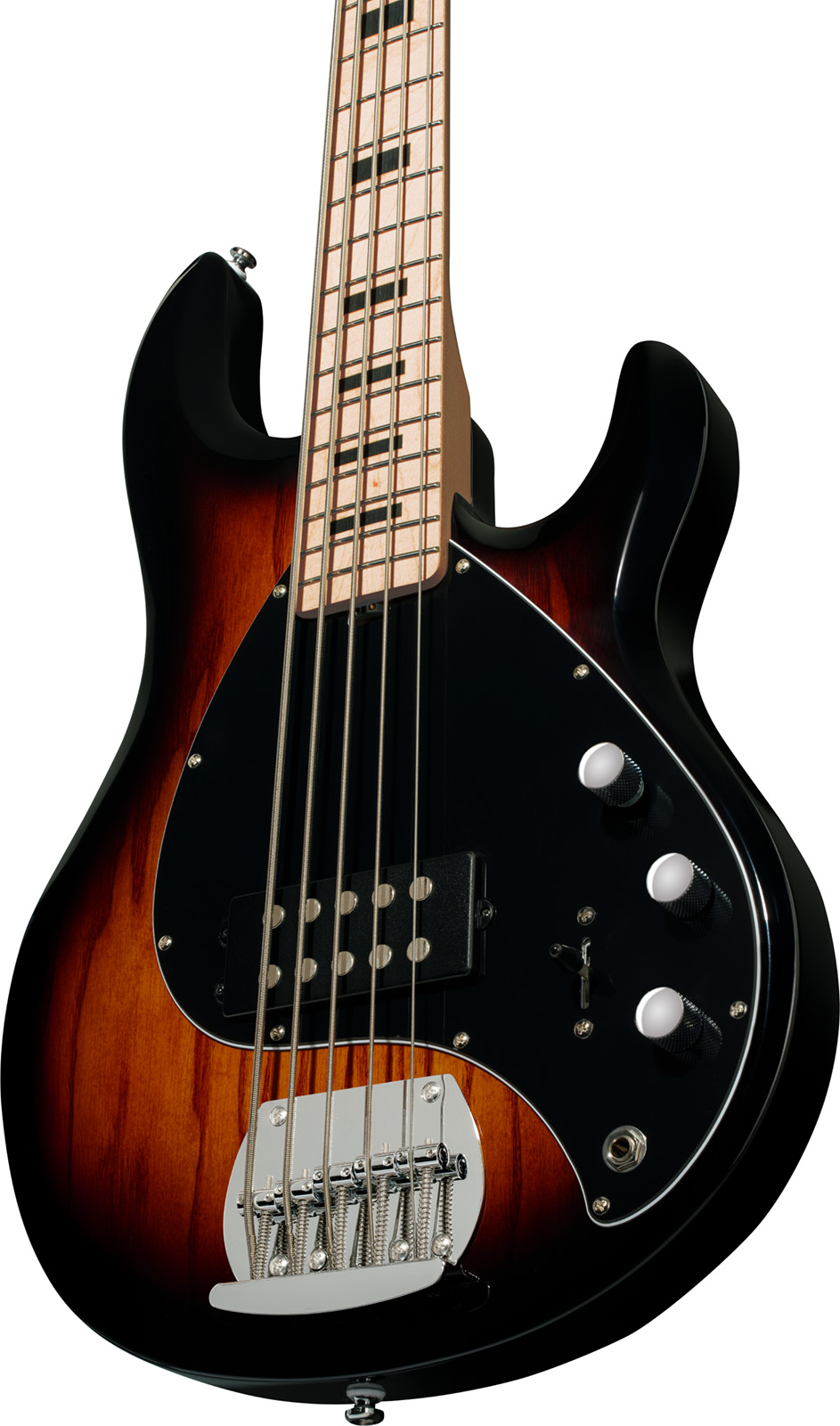 Sterling By Musicman Stingray4 5-cordes 1h Mn - Vintage Sunburst - Bajo eléctrico de cuerpo sólido - Variation 4