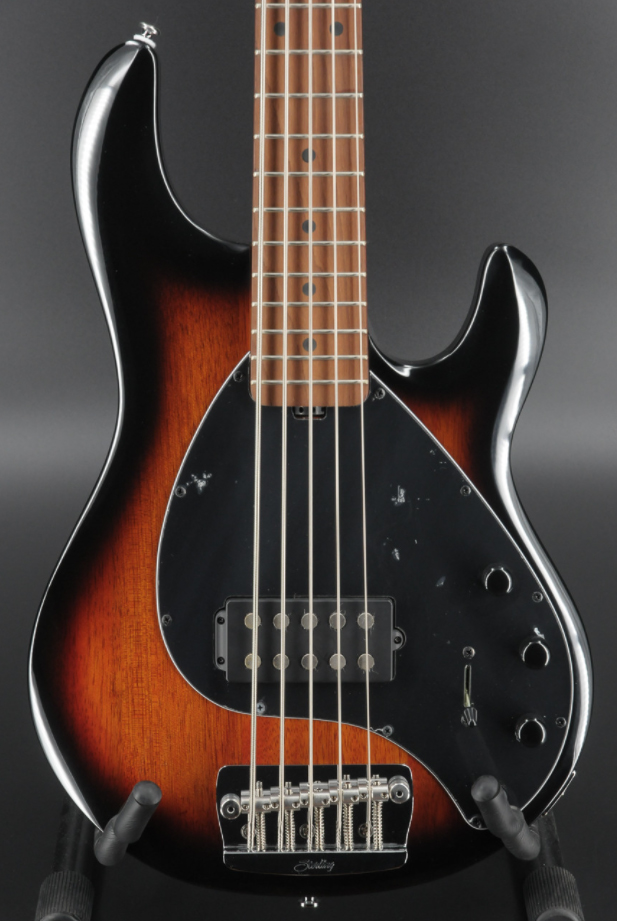 Sterling By Musicman Stingray5 Ray35 5c H Active Mn - Vintage Sunburst - Bajo eléctrico de cuerpo sólido - Variation 2