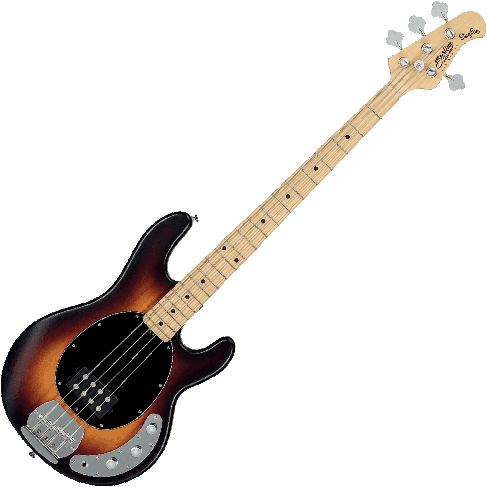 Bajo eléctrico de cuerpo sólido Sterling by musicman SUB Ray4 (MN) -  vintage sunburst satin sunburst