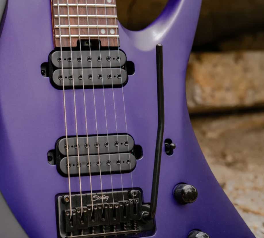 Sterling By Musicman Tosin Abasi Kaizen 6c Signature Multiscale 2h Trem Rw - Firemist Purple Satin - Guitarra eléctrica de autor - Variation 1