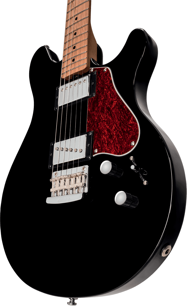 Sterling By Musicman James Valentine Jv60 Signature Hh Ht Mn - Black - Guitarra eléctrica de autor - Variation 4