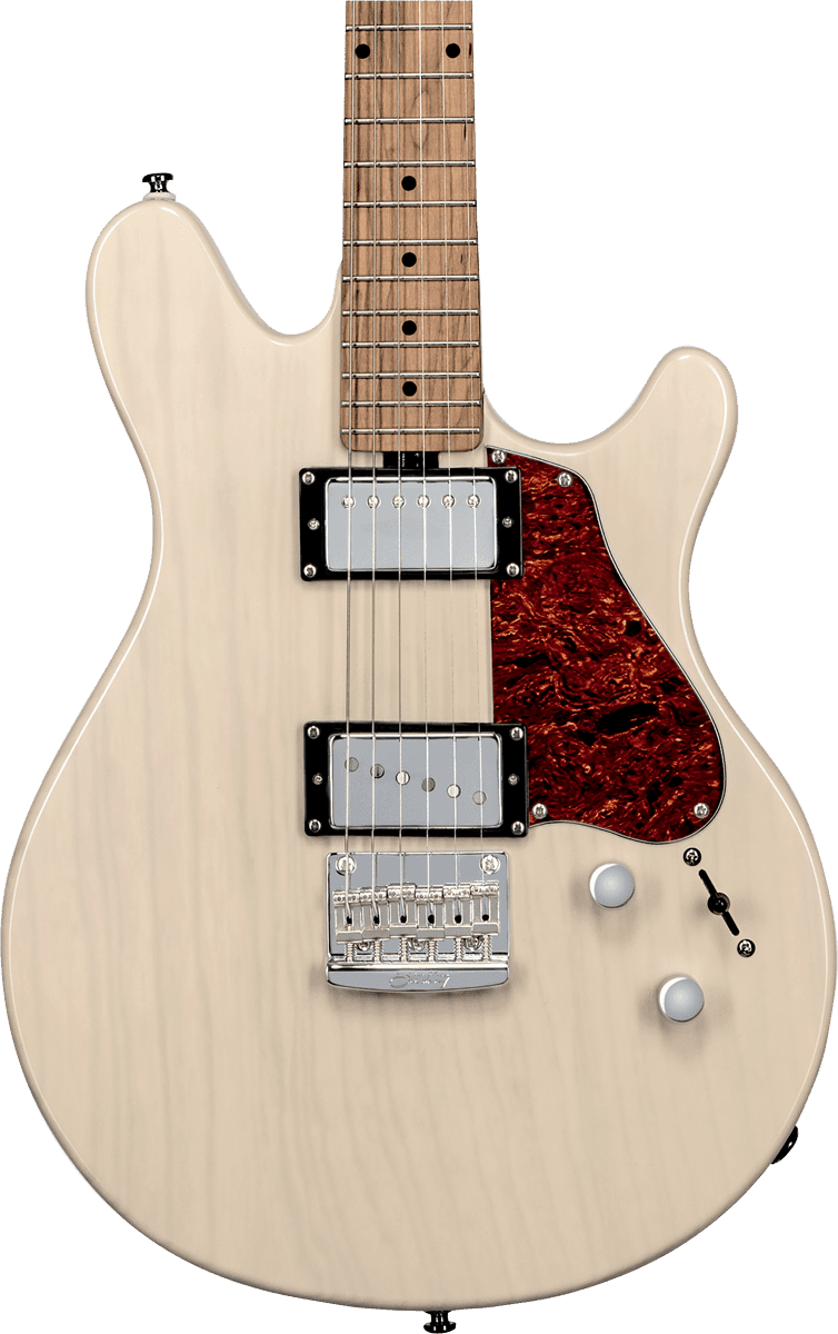 Sterling By Musicman James Valentine Jv60 Hs Ht Mn - Trans Buttermilk - Guitarra eléctrica de autor - Variation 1