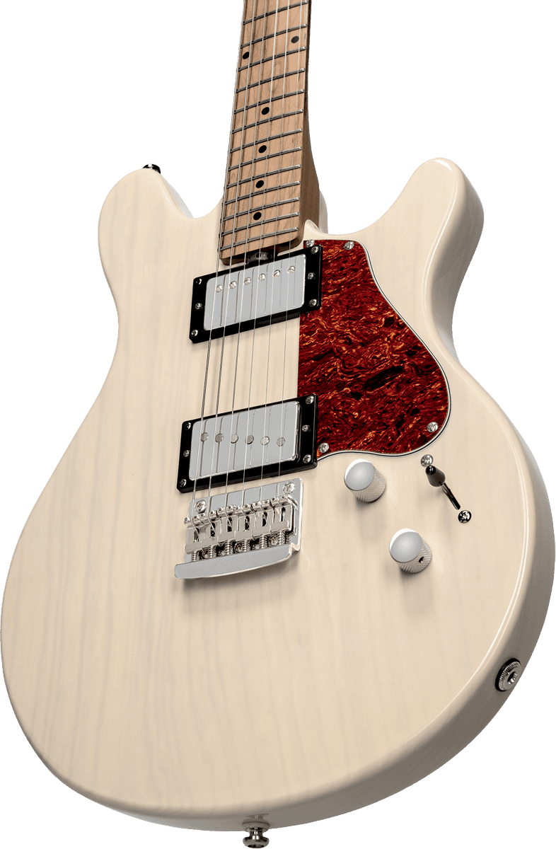 Sterling By Musicman James Valentine Jv60 Hs Ht Mn - Trans Buttermilk - Guitarra eléctrica de autor - Variation 3