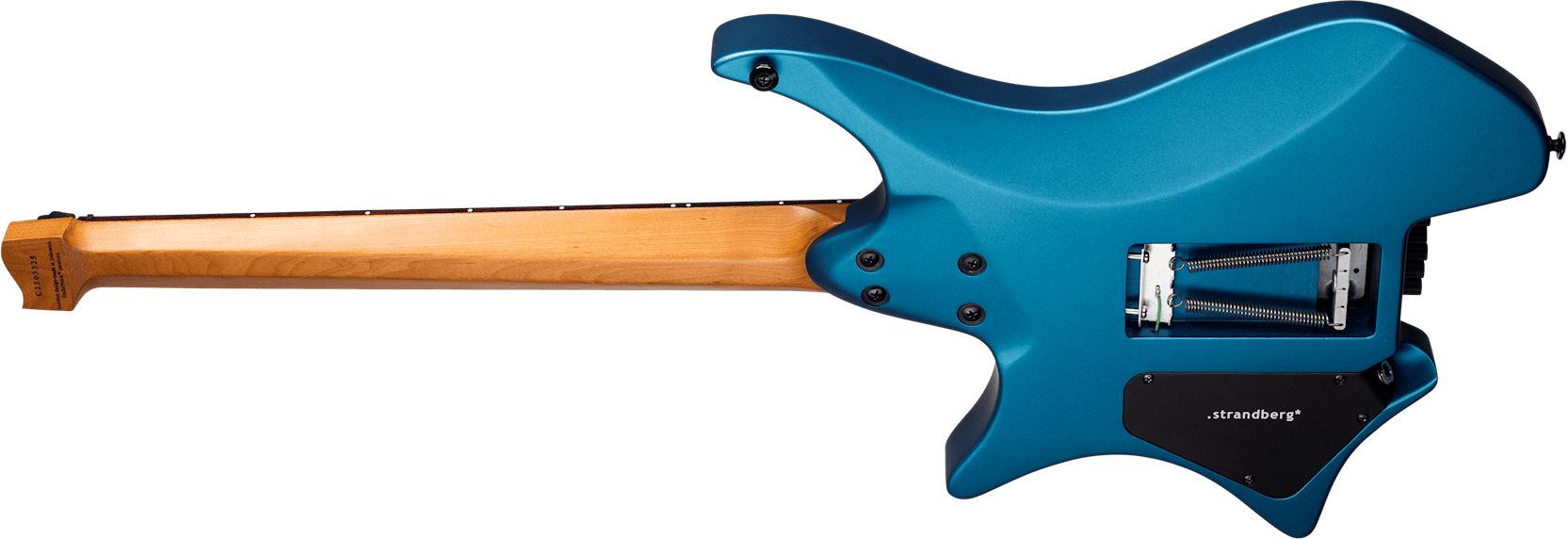 Strandberg Boden Essential 6 Tremolo 2h Trem Rw - Whale Blue Metallic Satin - Guitarra electrica metalica - Variation 1