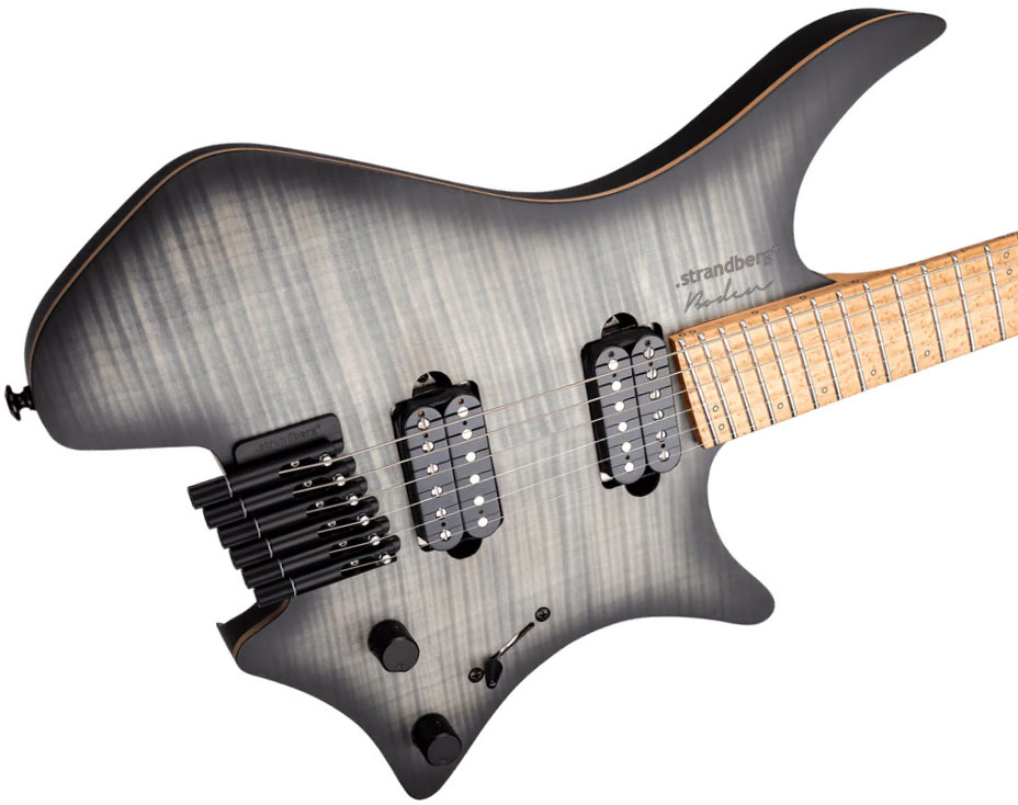Strandberg Boden Original Nx 6c Multiscale 2h Fishman Fluence Modern Ht Mn - Charcoal Black - Multi-Scale Guitar - Variation 3