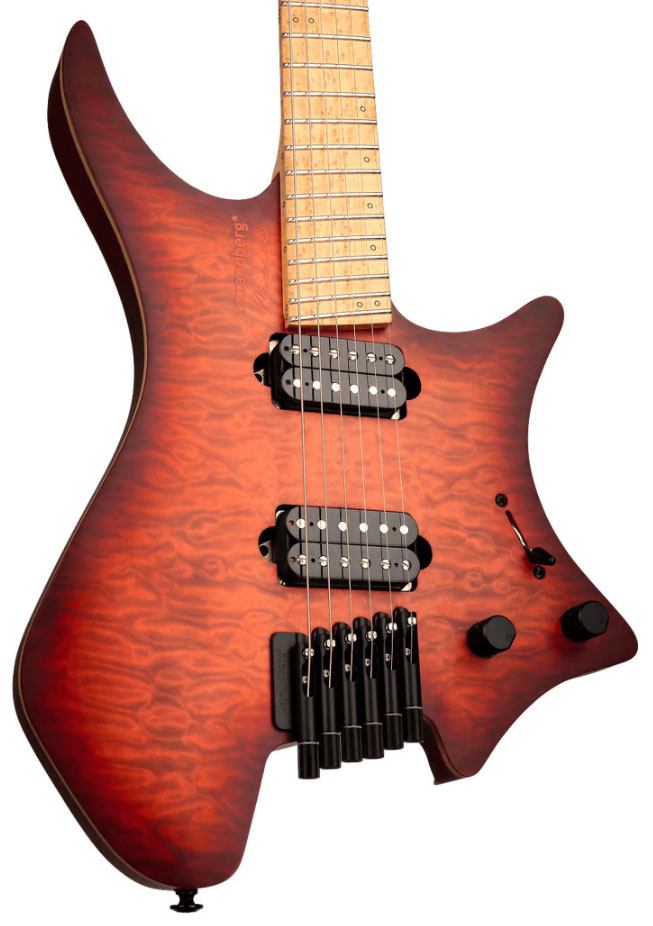 Strandberg Boden Original Nx 6c Multiscale 2h Fishman Fluence Modern Ht Mn - Autumn Red - Multi-Scale Guitar - Variation 7