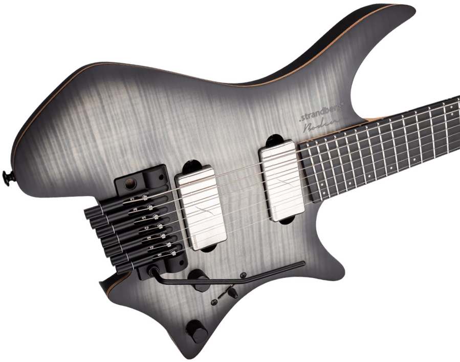 Strandberg Boden Prog Nx 7c Multiscale 2h Fishman Fluence Modern Trem Mn - Charcoal Black - Multi-Scale Guitar - Variation 3