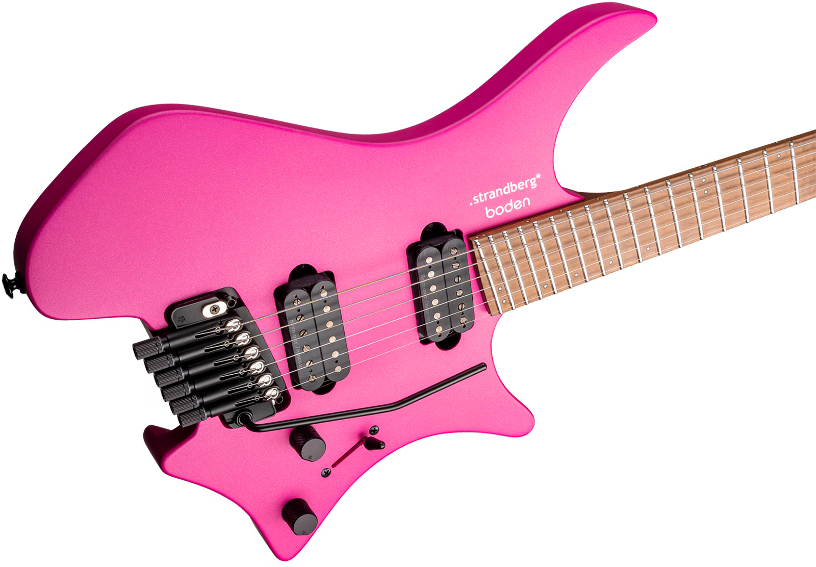Strandberg Boden Standard N2.6t 6c 2h Trem Mn - Electric Fuschia Metallic - Multi-Scale Guitar - Variation 3