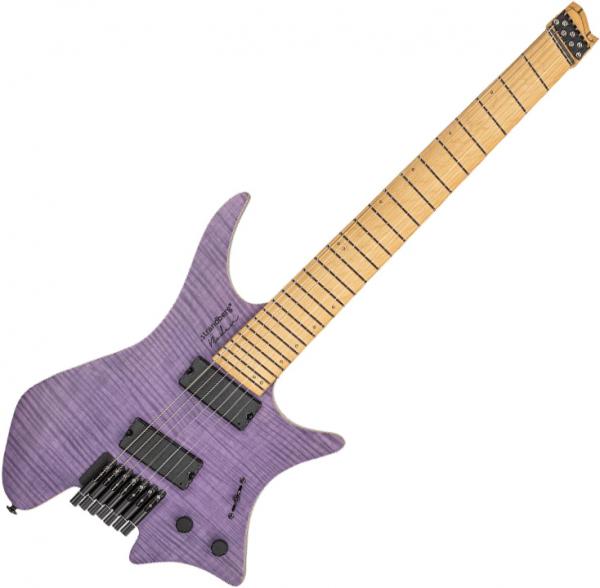 Multiscale guitar Strandberg Boden Standard NX 7 translucent purple