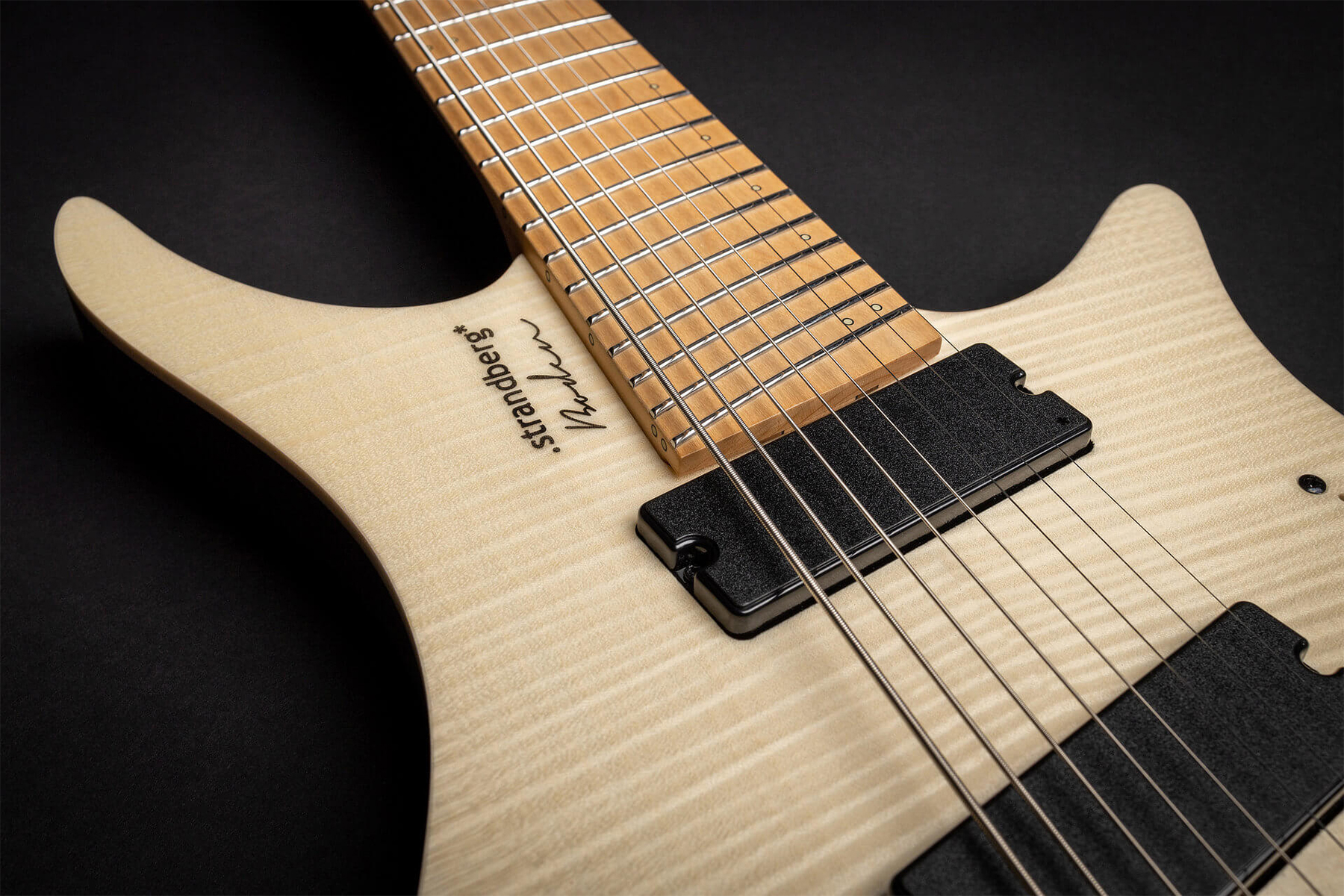 Strandberg Boden Standard Nx 8c Multiscale 2h Ht Mn - Natural - Multi-Scale Guitar - Variation 5