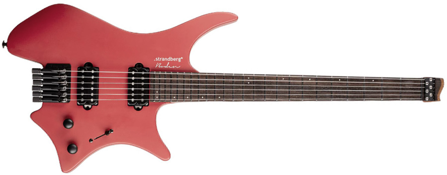 Strandberg Boden Essential 6 2h Ht Rw - Astro Dust - Guitarra eléctrica de viaje - Main picture