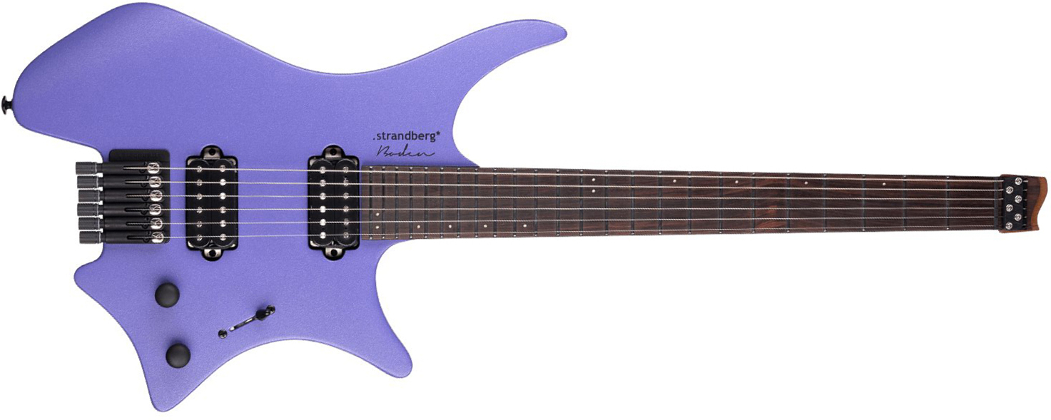 Strandberg Boden Essential 6 2h Ht Rw - Future Dusk - Guitarra eléctrica de viaje - Main picture