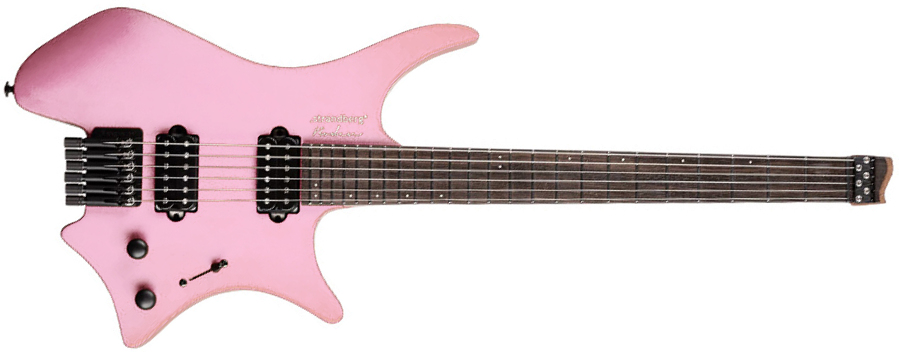 Strandberg Boden Essential 6 2h Ht Rw - Coral Pink - Guitarra electrica metalica - Main picture