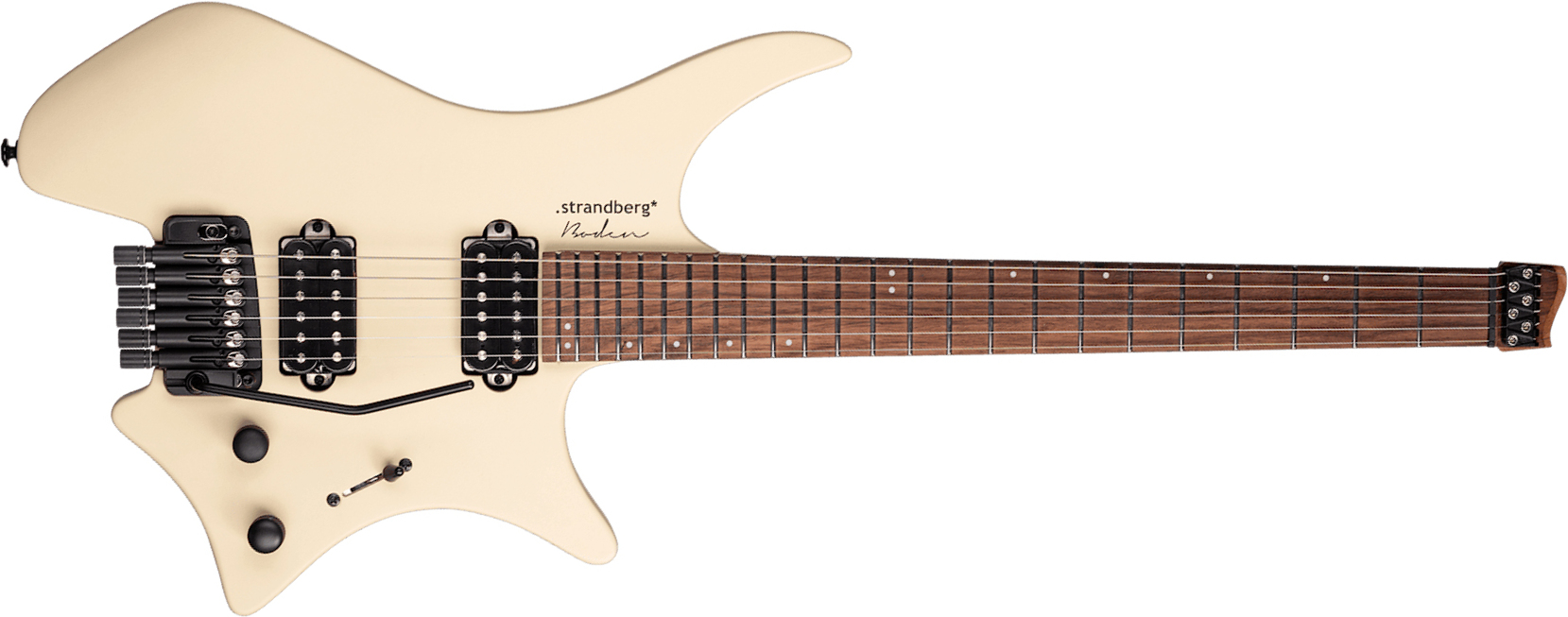 Strandberg Boden Essential 6 Tremolo 2h Trem Rw - Dune - Guitarra electrica metalica - Main picture