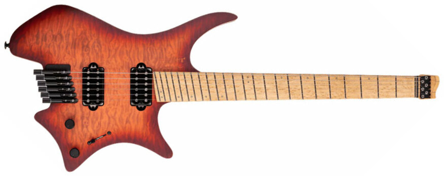 Strandberg Boden Original Nx 6c Multiscale 2h Fishman Fluence Modern Ht Mn - Autumn Red - Multi-Scale Guitar - Main picture