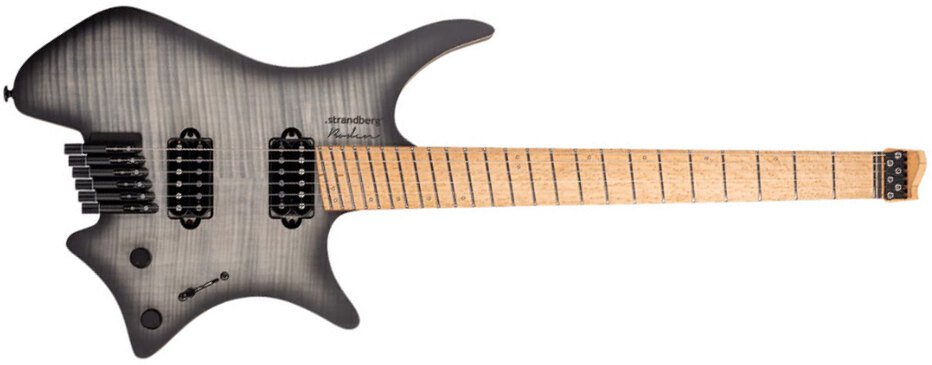 Strandberg Boden Original Nx 6c Multiscale 2h Fishman Fluence Modern Ht Mn - Charcoal Black - Multi-Scale Guitar - Main picture