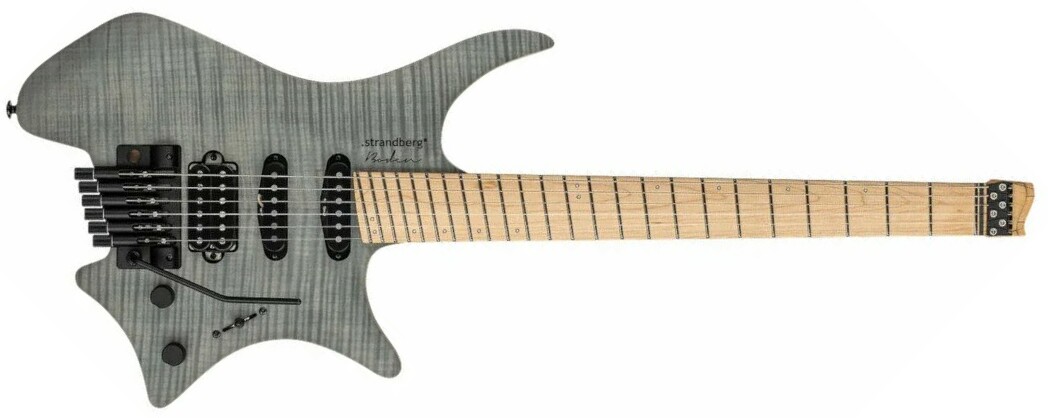 Strandberg Boden Standard Nx 6c Multiscale Hh Mn - Charcoal - Multi-Scale Guitar - Main picture