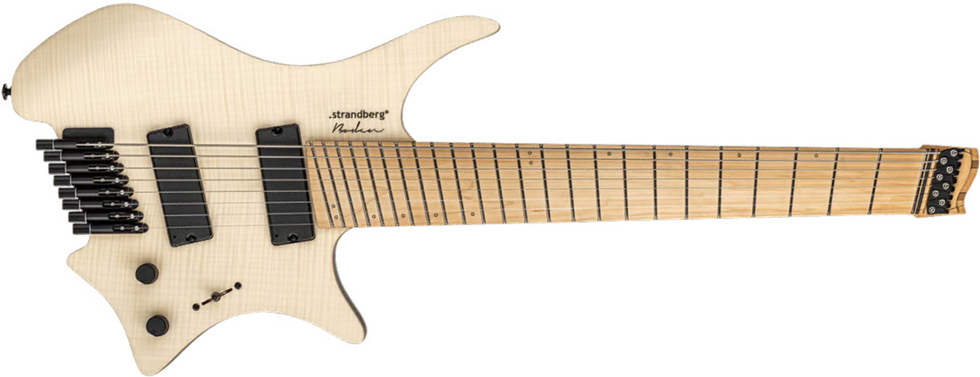 Strandberg Boden Standard Nx 8c Multiscale 2h Ht Mn - Natural - Multi-Scale Guitar - Main picture