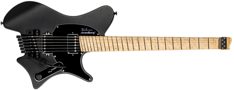 Strandberg Salen Classic Nx 6 Tremolo Multiscale 2h Trem Mn - Black Granite - Multi-Scale Guitar - Main picture