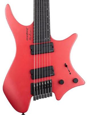 Multi-scale guitar Strandberg Boden Metal NX 7-String - Blood red