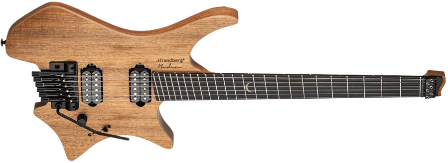Strandberg Plini Edition Boden Prog Nx6 2h Trem Eb - Natural - Multi-Scale Guitar - Variation 1