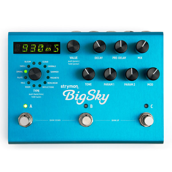 Strymon Bigsky Multidimensional Reverb - - Pedal de reverb / delay / eco - Variation 1