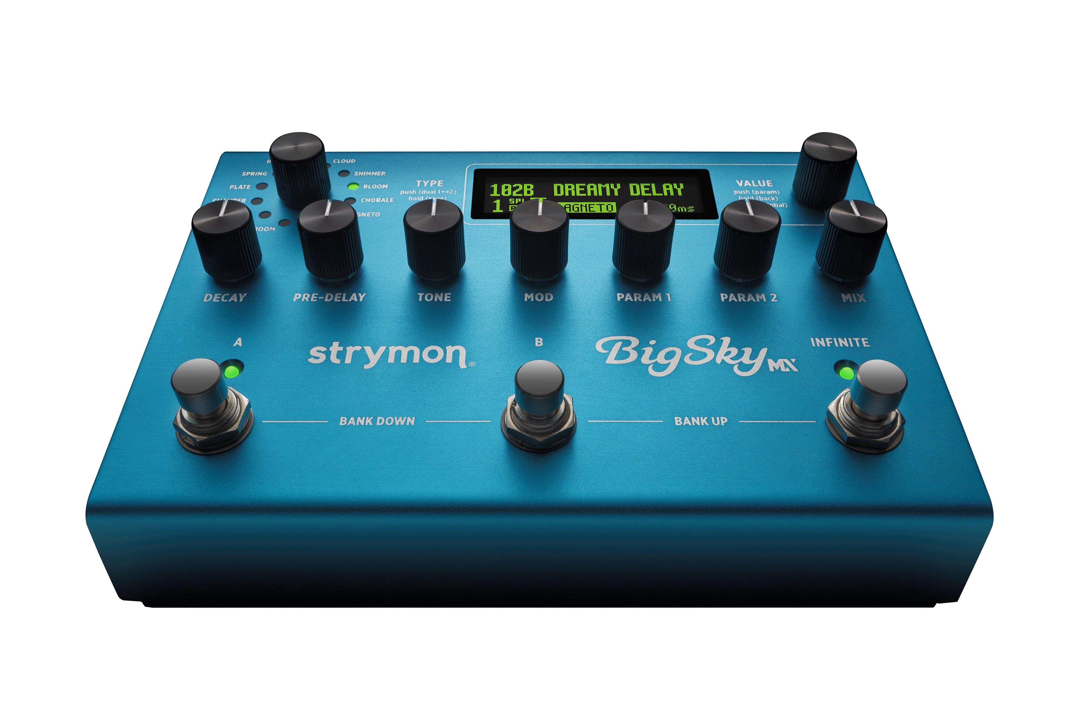 Strymon Bigsky Mx - Pedal de reverb / delay / eco - Variation 1