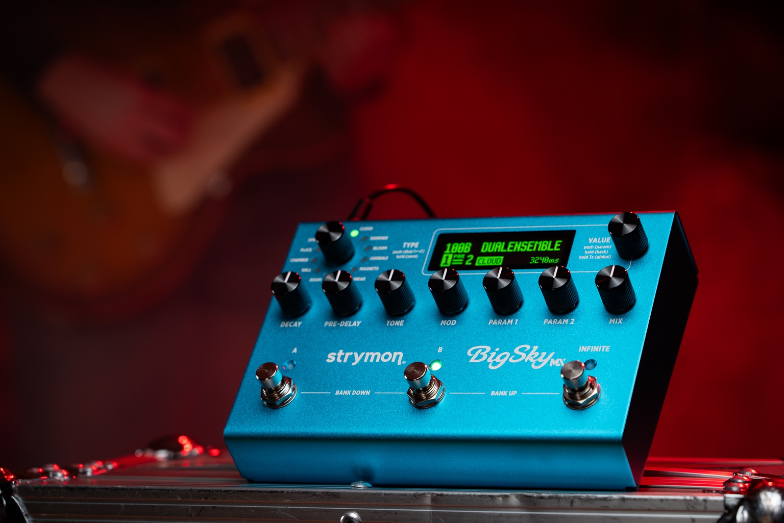 Strymon Bigsky Mx - Pedal de reverb / delay / eco - Variation 4