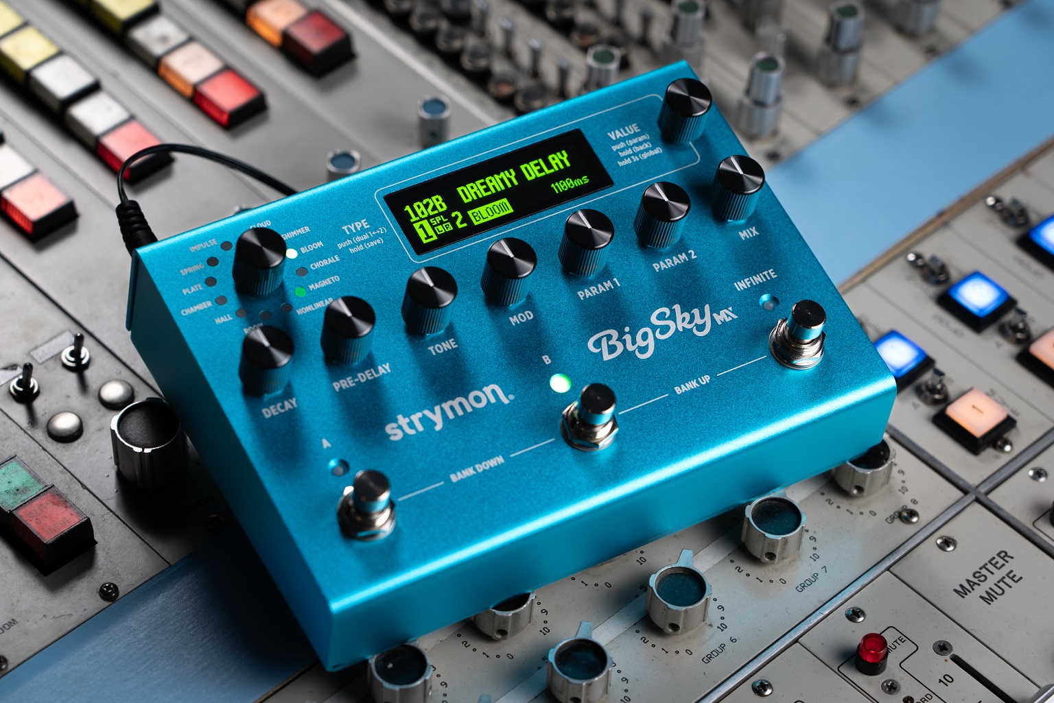 Strymon Bigsky Mx - Pedal de reverb / delay / eco - Variation 5