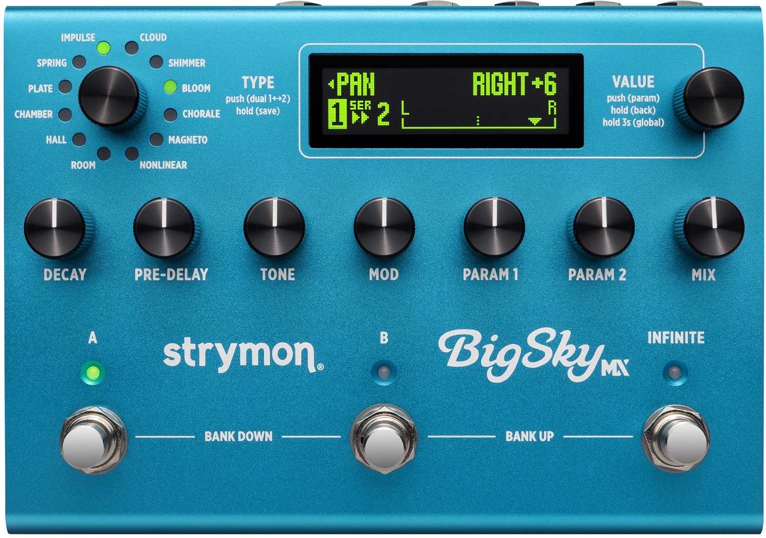 Strymon Bigsky Mx - Pedal de reverb / delay / eco - Main picture