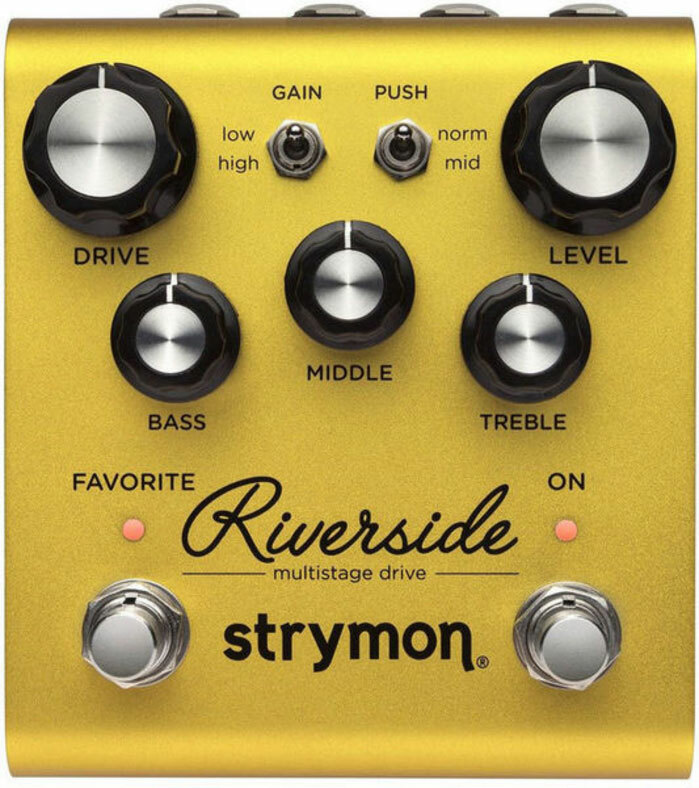 Strymon Riverside Multistage Drive - Pedal overdrive / distorsión / fuzz - Main picture