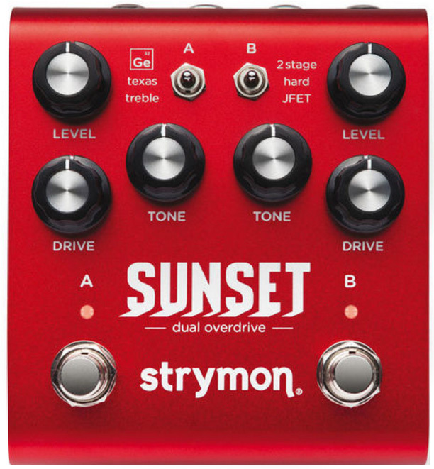 Strymon Sunset Dual Overdrive - Pedal overdrive / distorsión / fuzz - Main picture