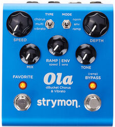 Pedal de chorus / flanger / phaser / modulación / trémolo Strymon Ola dBucket Chorus and Vibrato