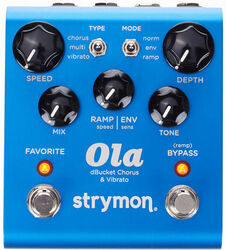 Pedal de chorus / flanger / phaser / modulación / trémolo Strymon Ola dBucket Chorus and Vibrato