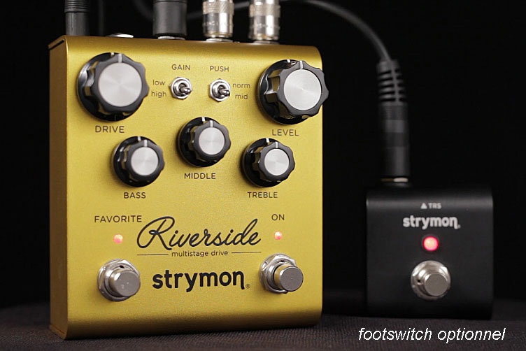 Strymon Riverside Multistage Drive - Pedal overdrive / distorsión / fuzz - Variation 2