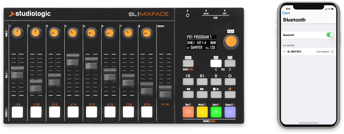 Studiologic Sl Mixface - Controlador Midi - Variation 4