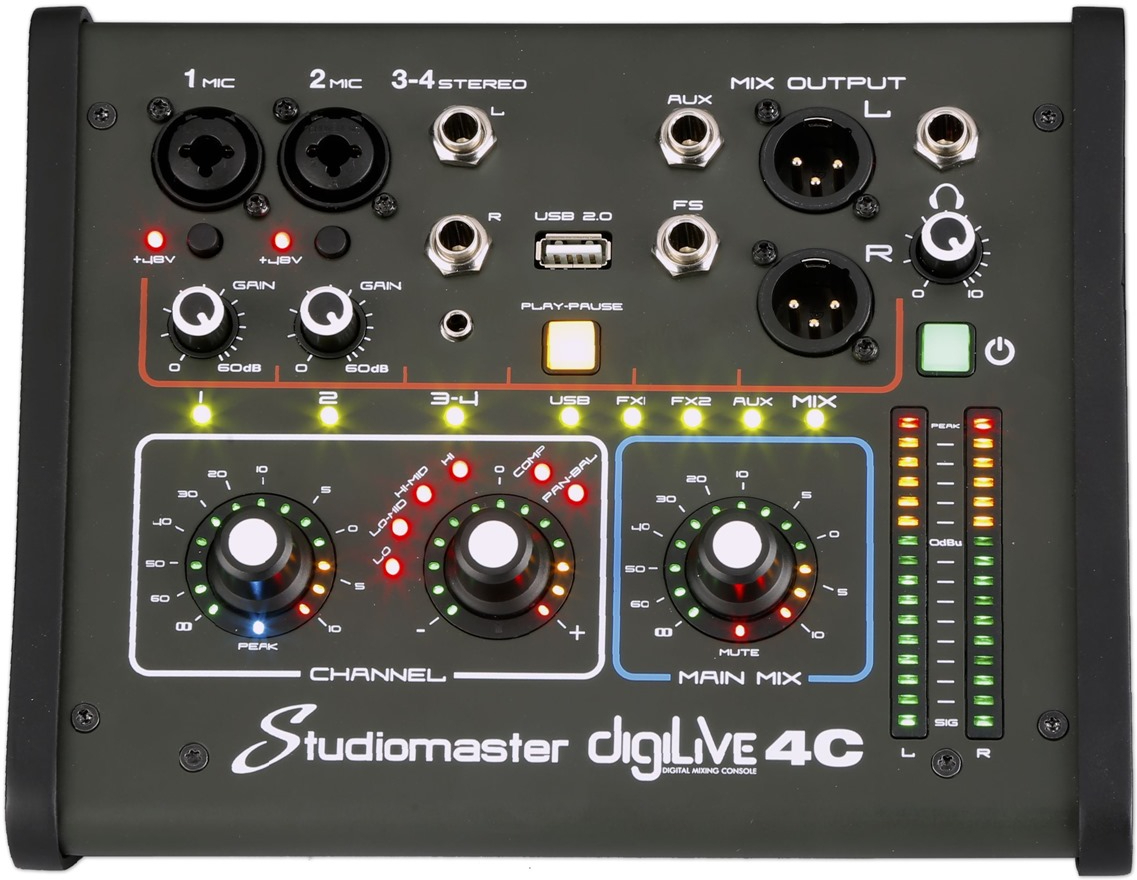 Studiomaster Digilive 4c - Mesa de mezcla digital - Main picture