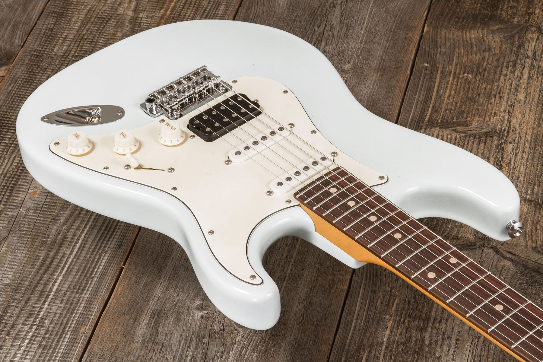 Suhr Classic S 01-cls-0009 Hss Trem Rw - Olympic White - Guitarra eléctrica con forma de str. - Variation 2