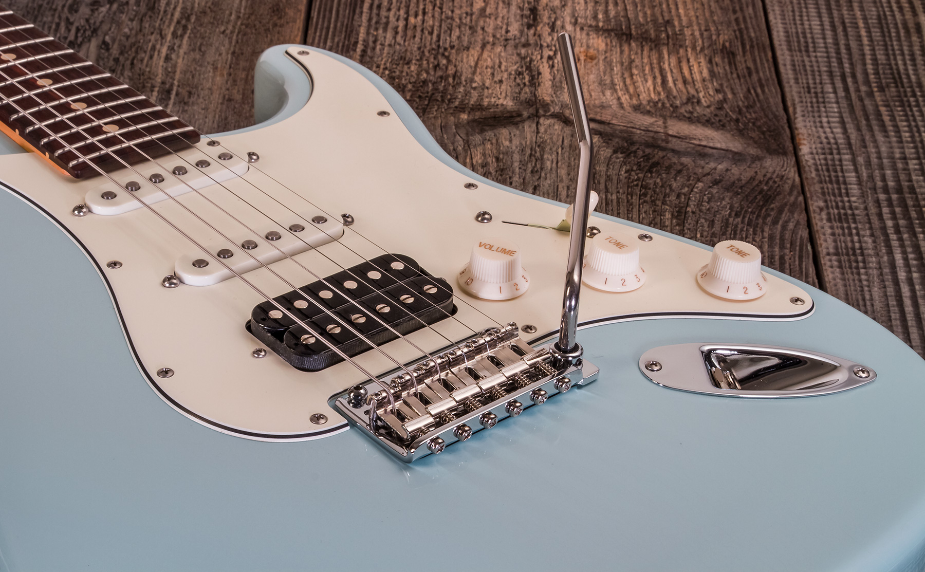 Suhr Classic S Antique 01-csa-0013 Hss Trem Rw - Light Aging Sonic Blue - Guitarra eléctrica con forma de str. - Variation 3