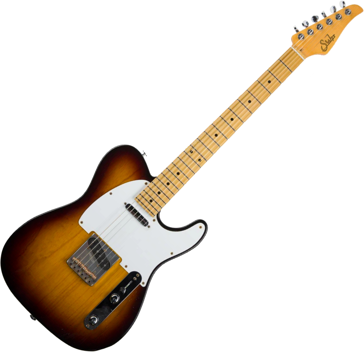 Suhr Classic T Antique 01-cta-0025 2s  Ht Mn - 2 Tone Tobacco Burst - Guitarra eléctrica con forma de tel - Variation 1