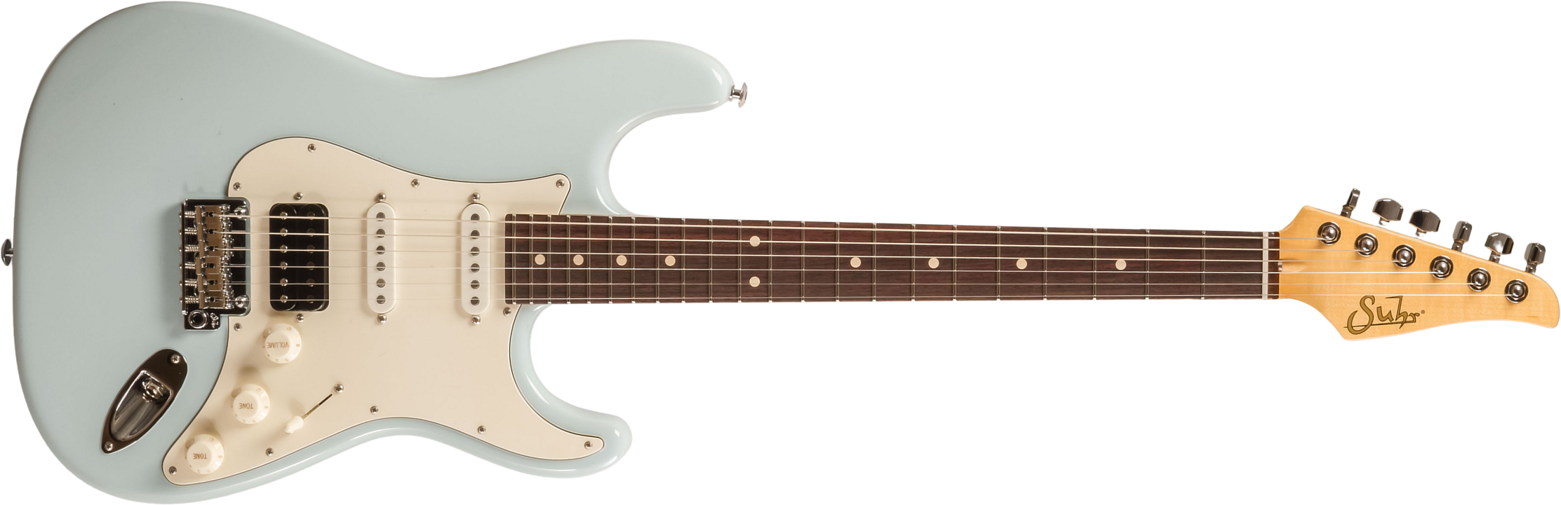 Suhr Classic S 01-cls-0013 Hss Trem Rw - Sonic Blue - Guitarra eléctrica con forma de str. - Main picture