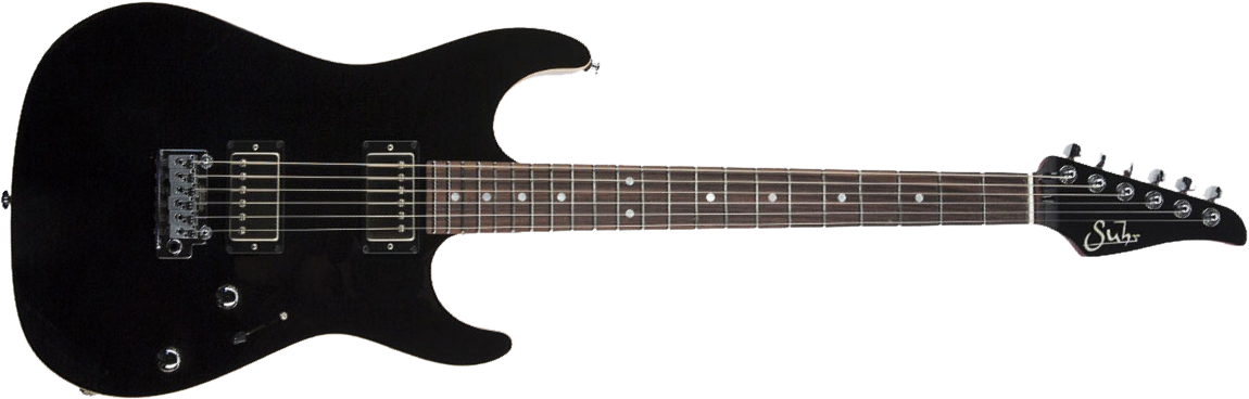 Suhr Pete Thorn Standard 01-sig-0007 Signature 2h Trem Rw - Black - Guitarra eléctrica con forma de str. - Main picture