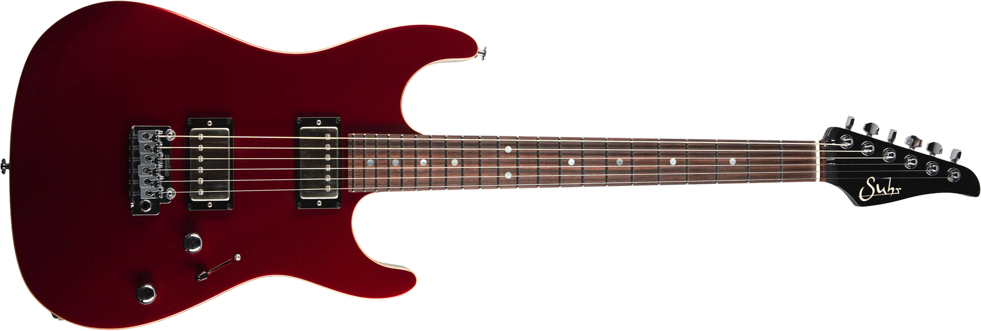 Suhr Pete Thorn Standard 01-sig-0029 Signature 2h Trem Rw - Garnet Red - Guitarra eléctrica con forma de str. - Main picture