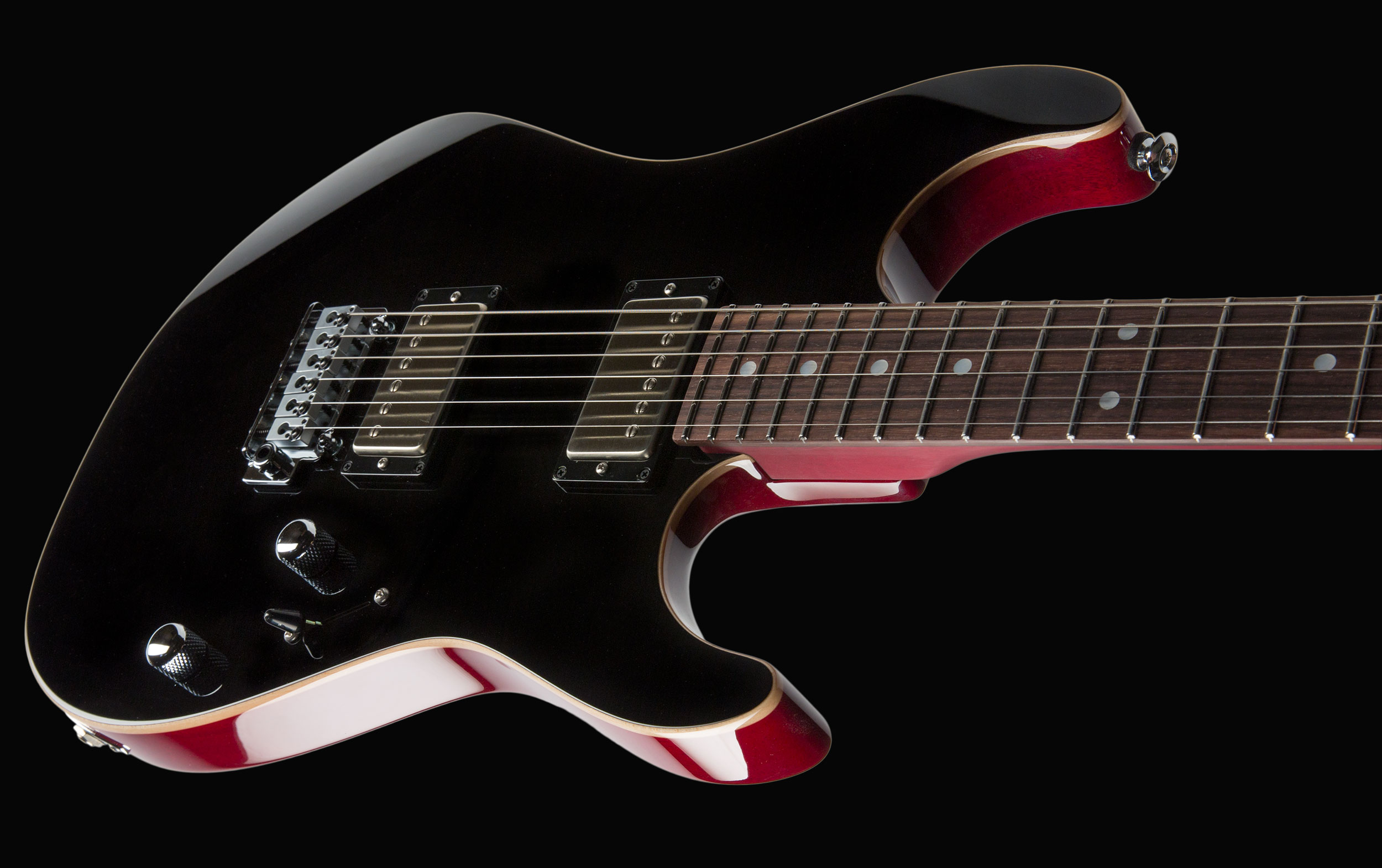 Suhr Pete Thorn Standard 01-sig-0007 Signature 2h Trem Rw - Black - Guitarra eléctrica con forma de str. - Variation 1