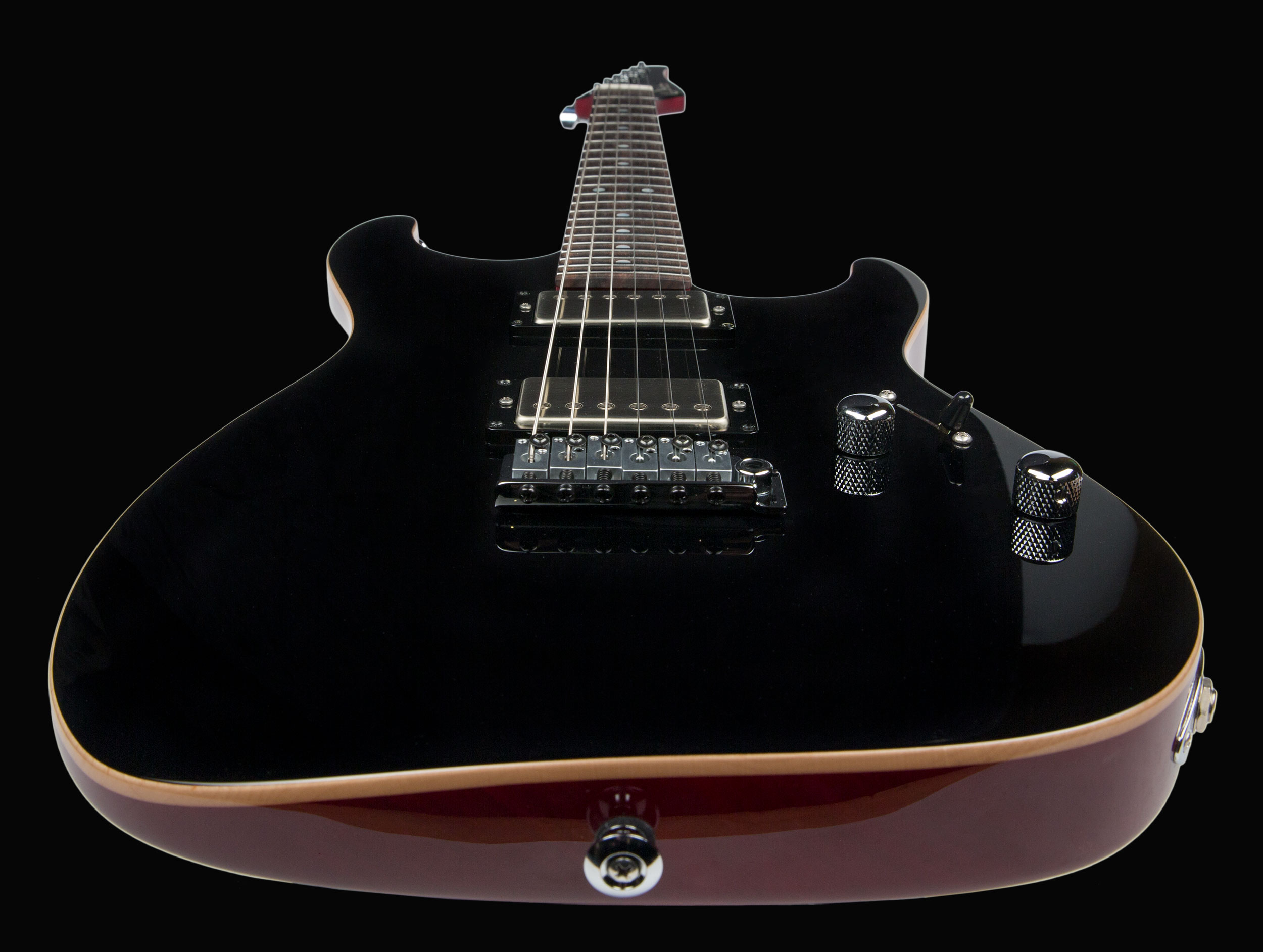Suhr Pete Thorn Standard 01-sig-0007 Signature 2h Trem Rw - Black - Guitarra eléctrica con forma de str. - Variation 2