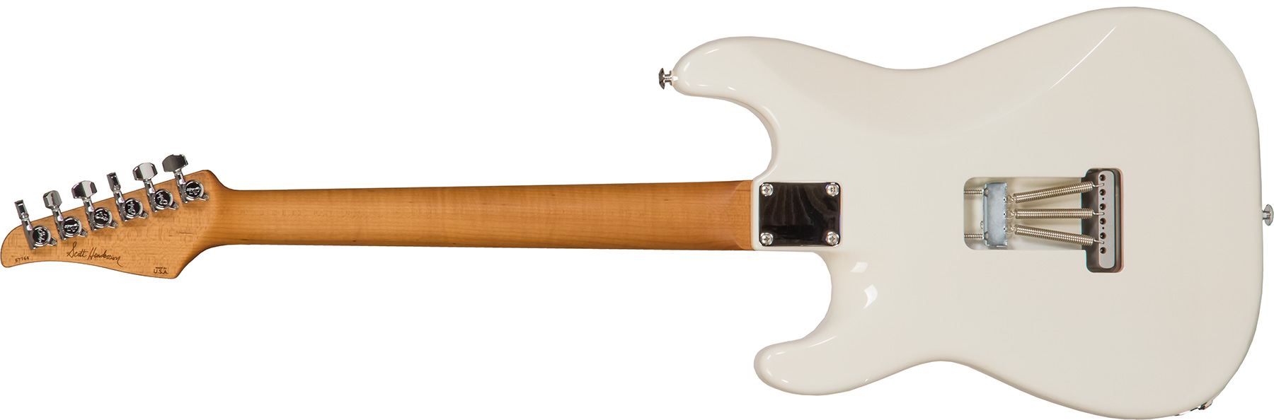 Suhr Scott Henderson Classic S 01-sig-0009 Signature 3s Trem Rw #67764 - Olympic White - Guitarra eléctrica con forma de str. - Variation 1