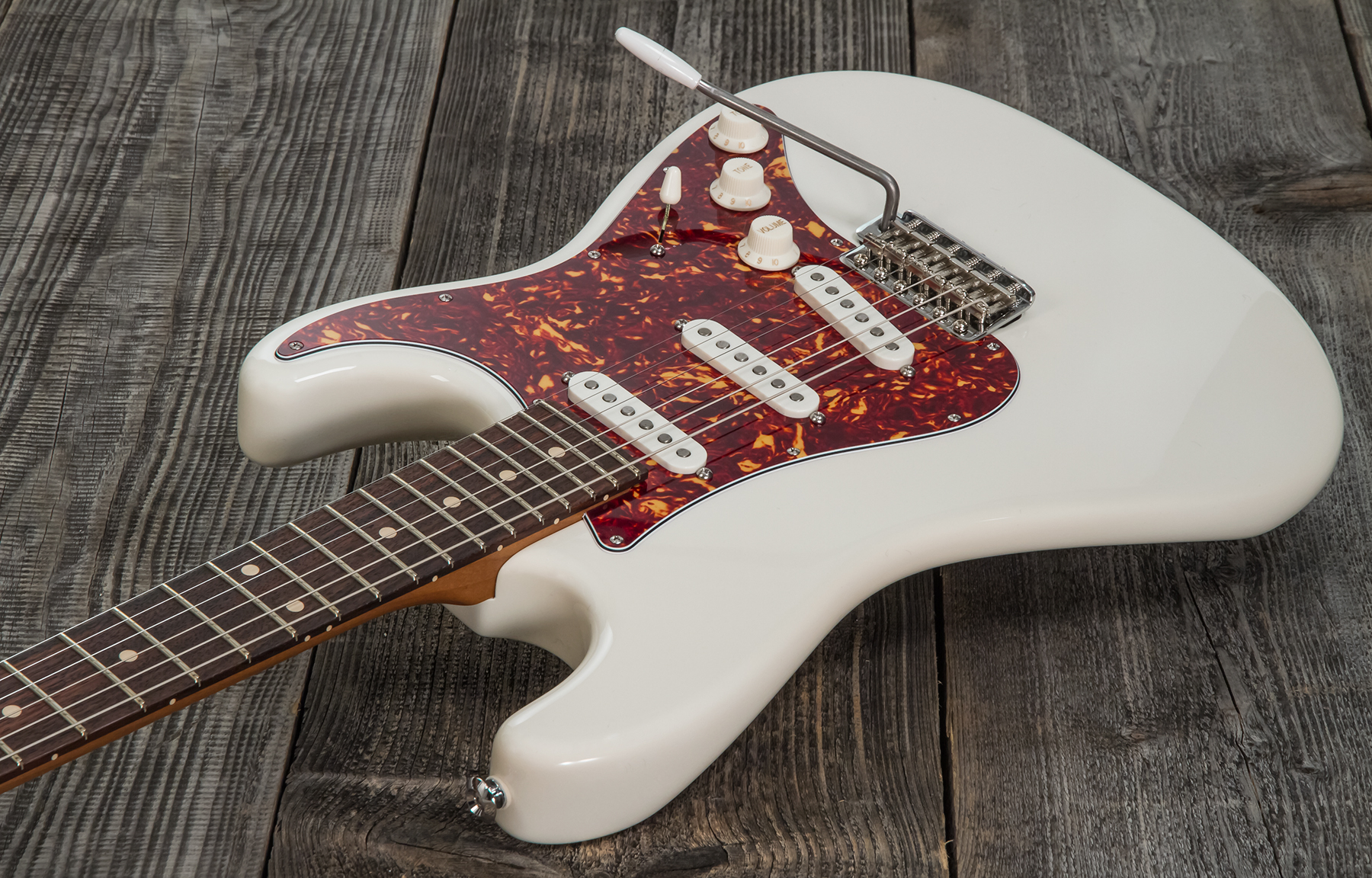 Suhr Scott Henderson Classic S 01-sig-0009 Signature 3s Trem Rw - Olympic White - Guitarra eléctrica de autor - Variation 2