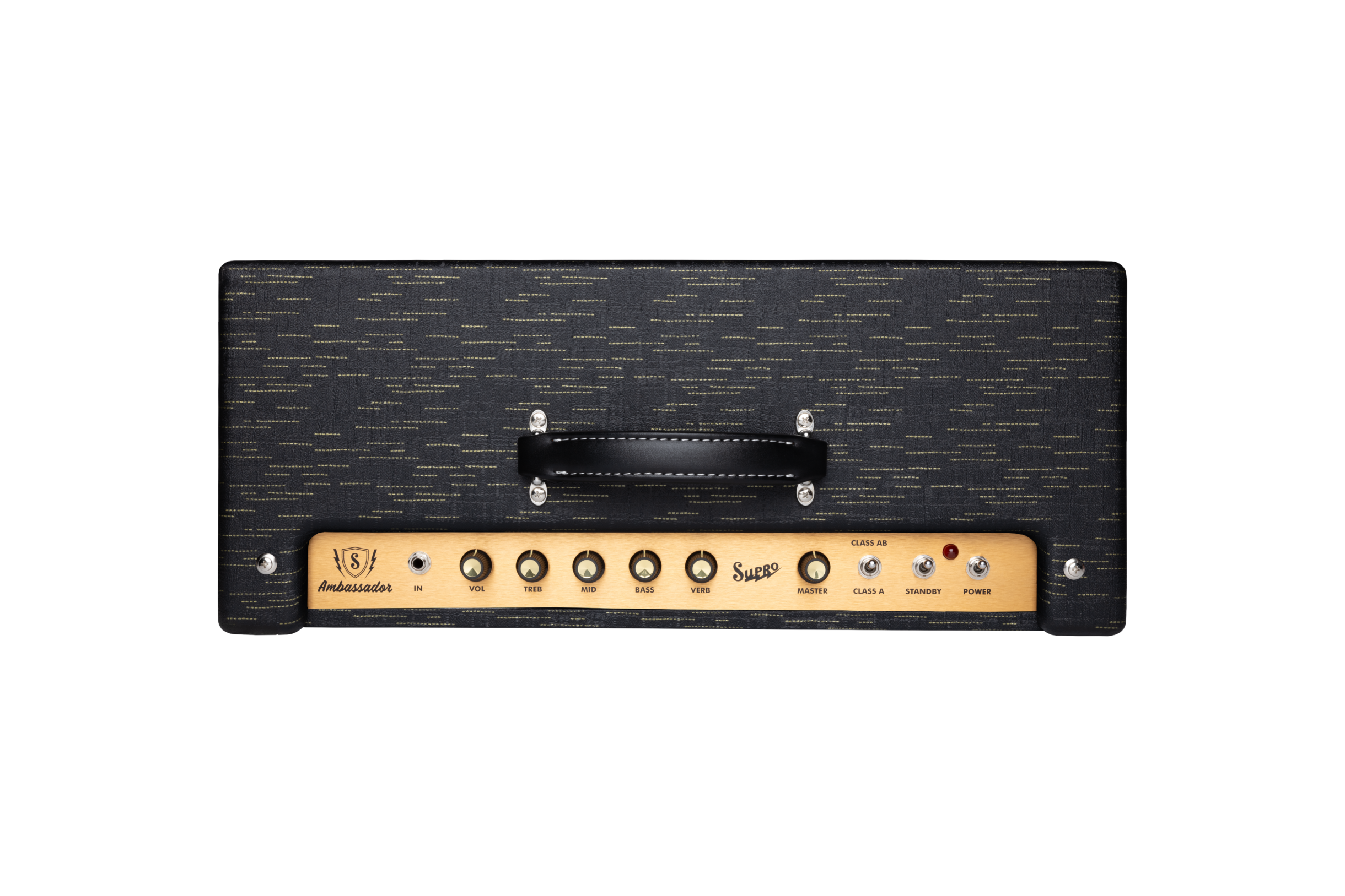 Supro Ambassador Custom Black Gold Scandia 2x10 50w - Combo amplificador para guitarra eléctrica - Variation 3